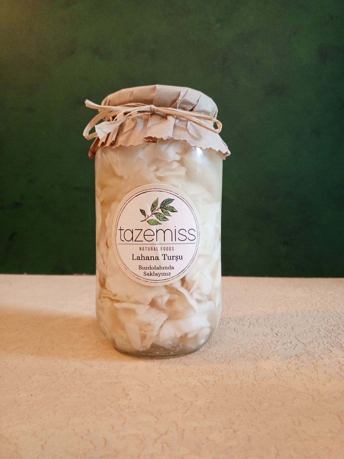 İnce Kıyım Lahana Turşusu 1 kg