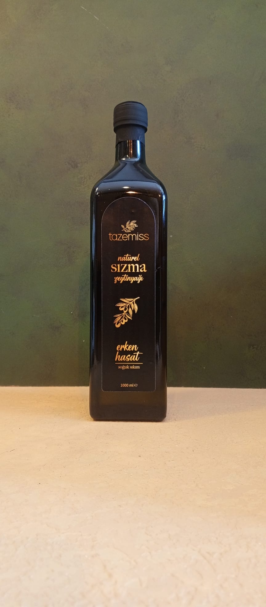 Erken Hasat Zeytinyağı Soğuk Sıkım 1000 ml