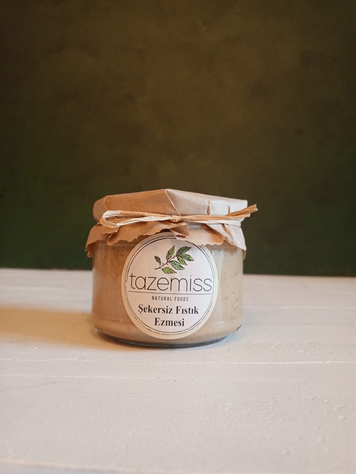 Şekersiz Fıstık Ezmesi