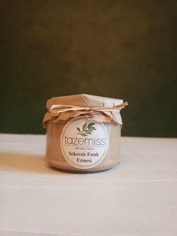 Şekersiz Fıstık Ezmesi