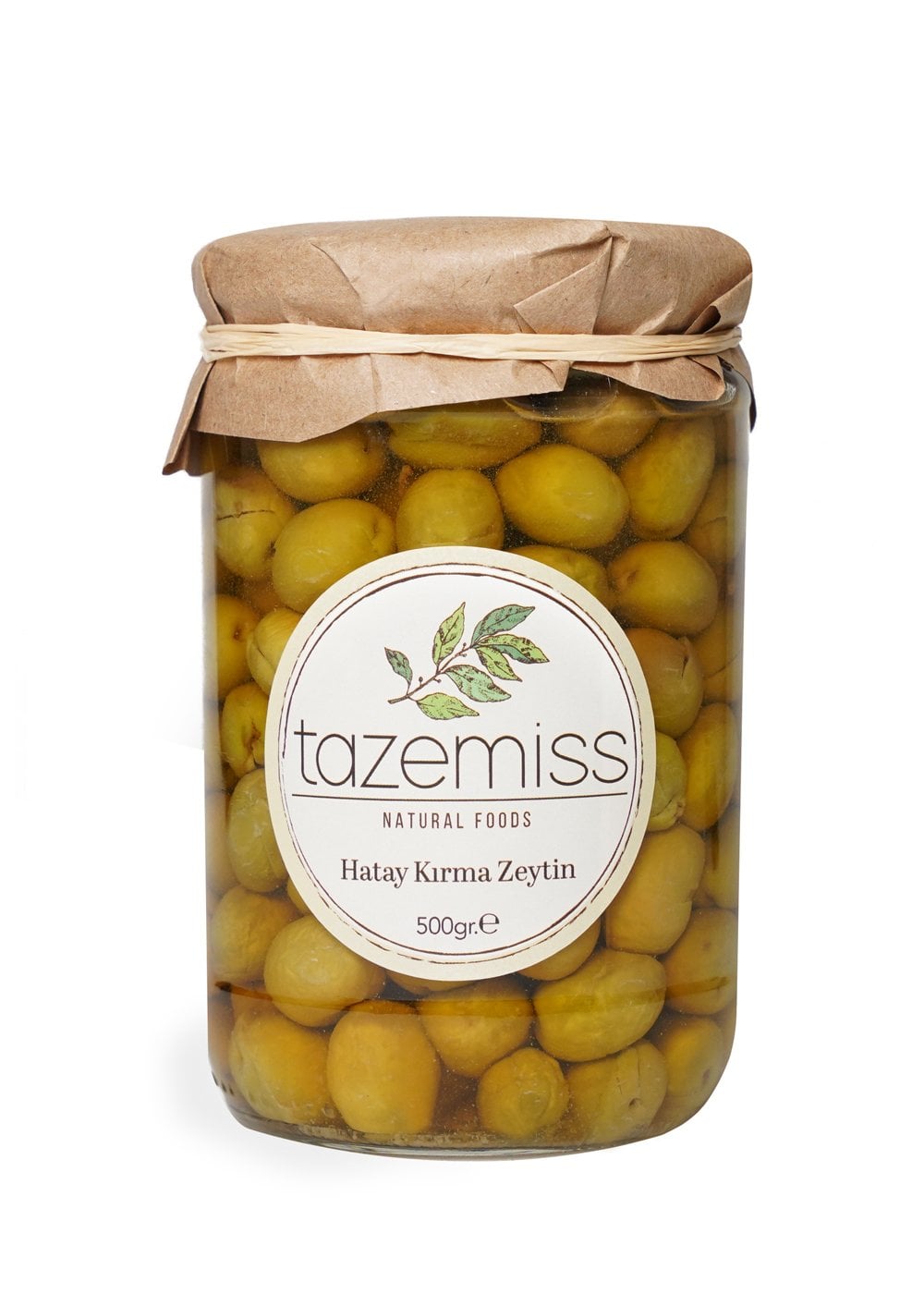 Hatay Kırma Yeşil Zeytin 500 gr