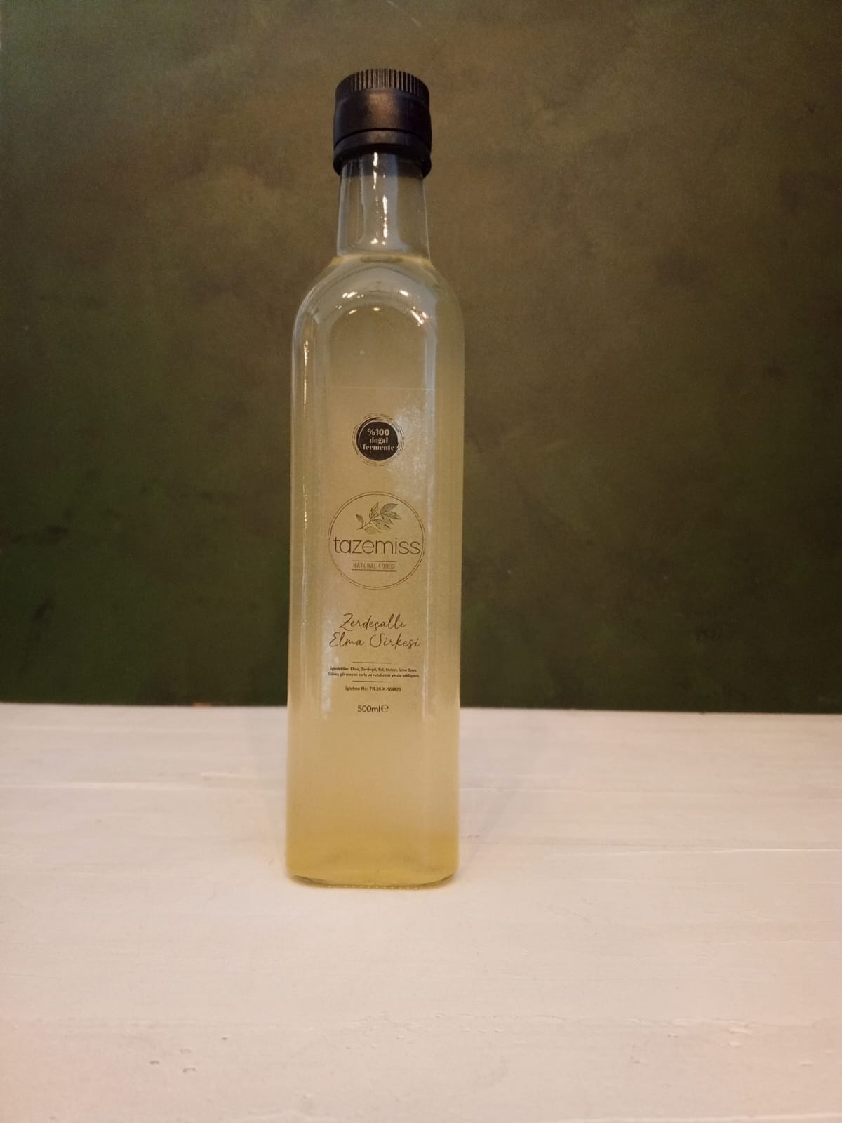 Zerdeçallı Elma Sirkesi 500 ml