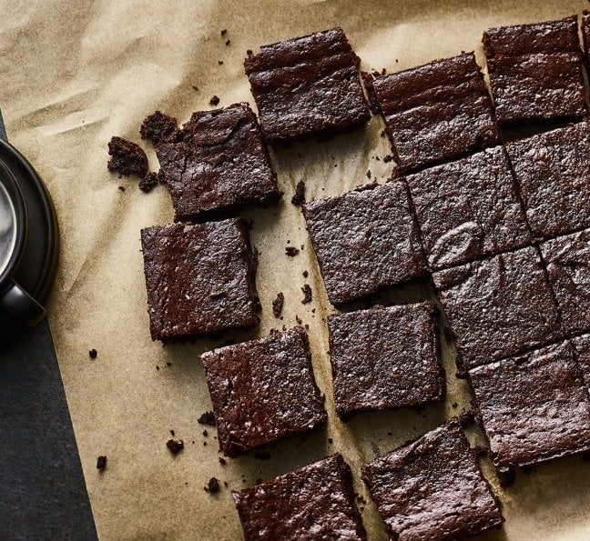 Glutensiz Şekersiz Brownie 9 Büyük Dilim