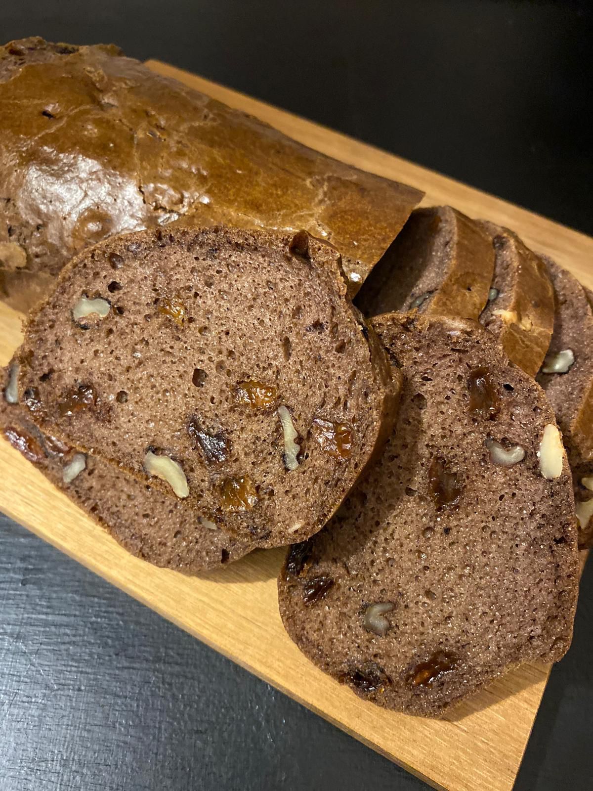 Kakaolu Glutensiz  Çörek 1 Baton (Cevizli ve Üzümlü)