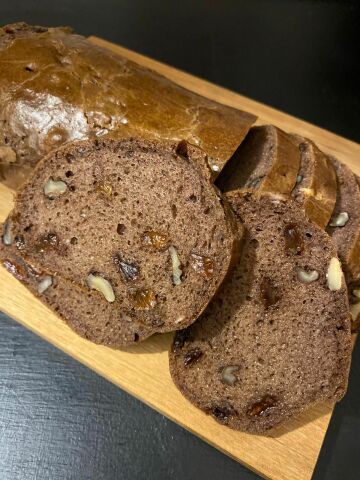 Kakaolu Glutensiz  Çörek 1 Baton (Cevizli ve Üzümlü) ÖN SATIŞ