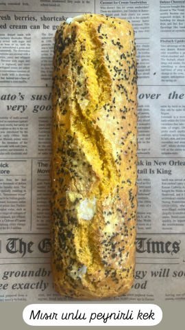 Mısır Unlu Peynirli Kek  1 Baton (Dereotlu)