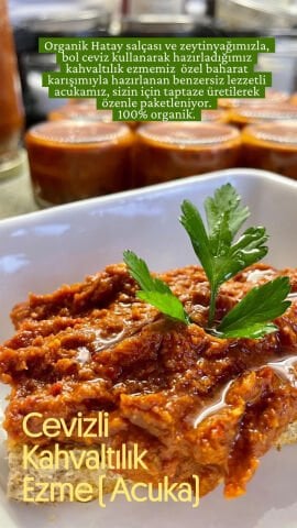 Cevizli Kahvaltılık Ezme(ACUKA) ÖN SATIŞ )