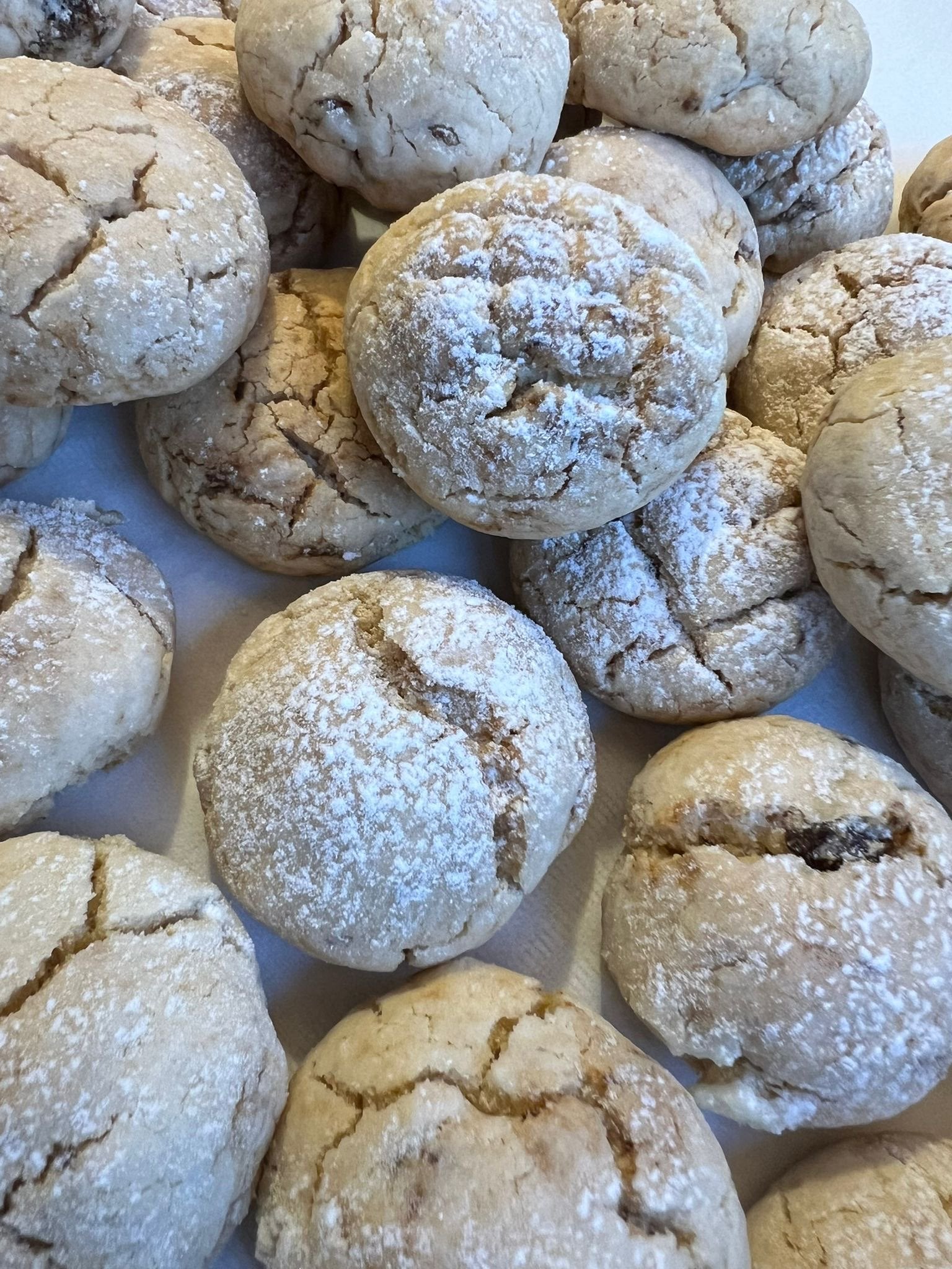 Glutensiz Cevizli Parça Çikolatalı Kurabiye