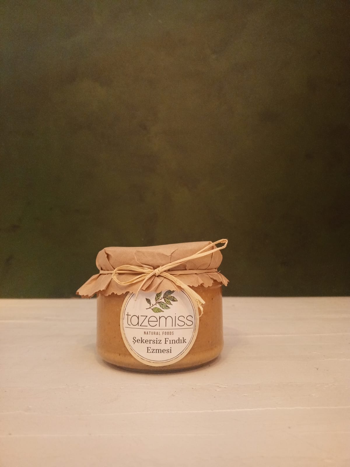 Şekersiz Fındık Ezmesi
