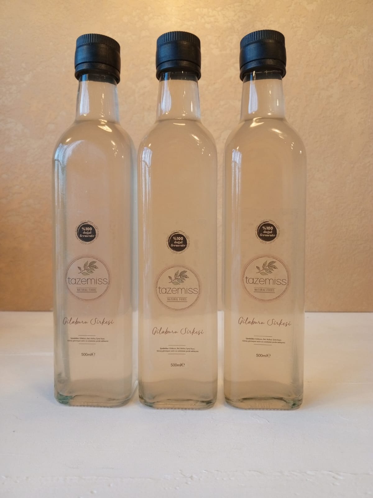 Gilaburu Sirkesi Kürü (3 şişe)