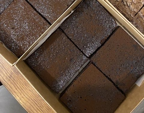 Glutensiz Şekersiz Brownie 1 DİLİM