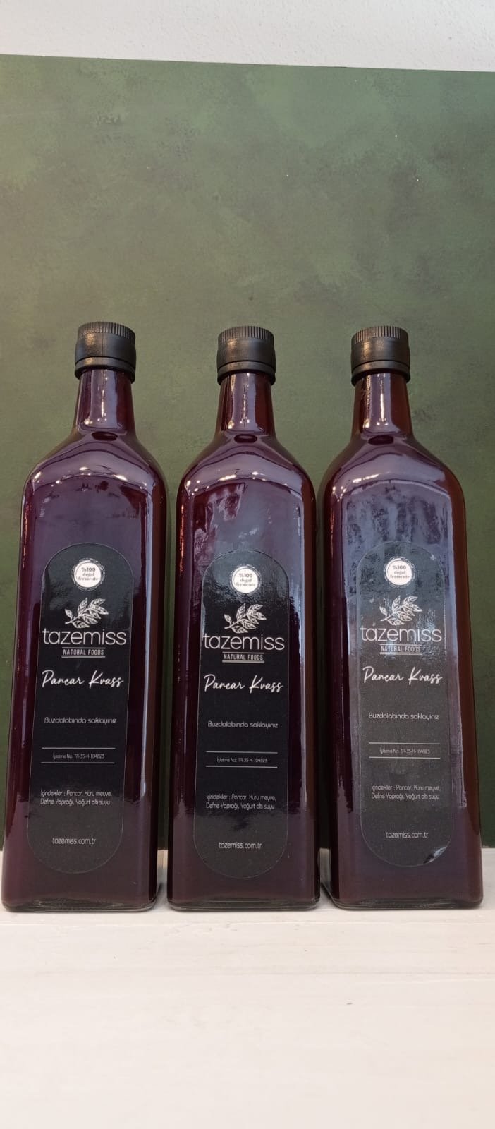 Pancar Kvass 3 'lü set ( ÖN SATIŞ )