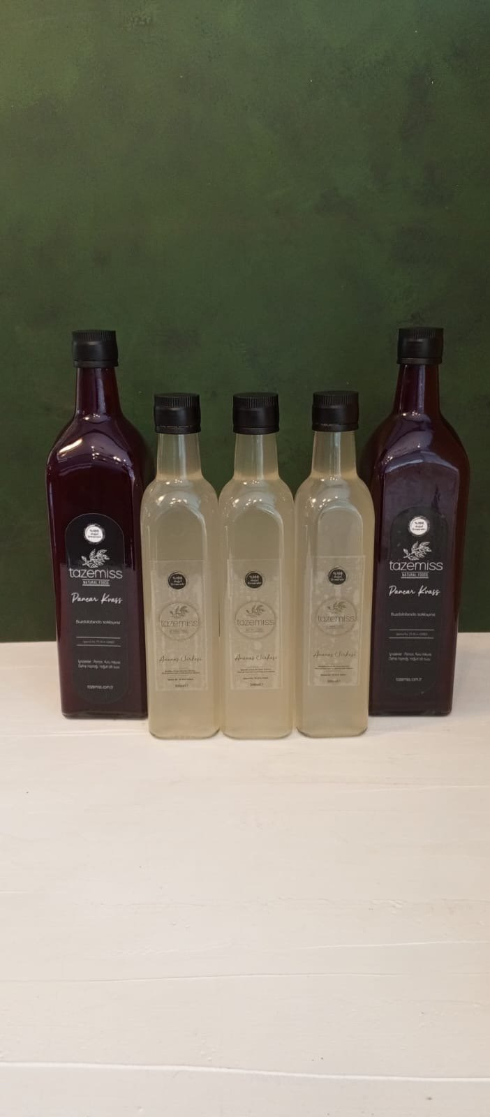 Süper Set (2 kvass-3 ananas) (ÖN SATIŞ)