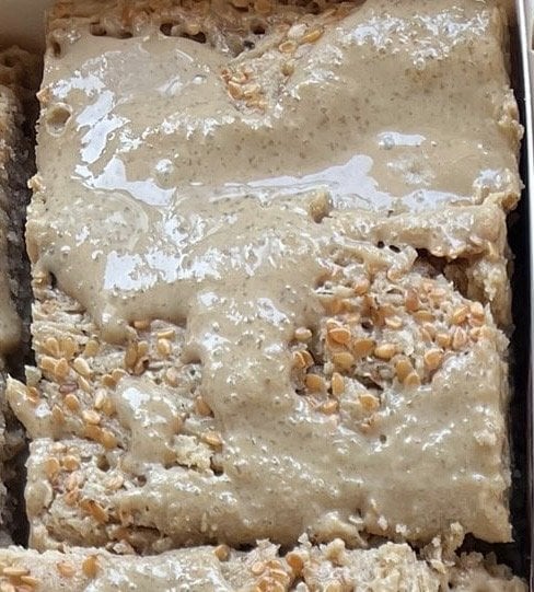 Glutensiz Tahinli Çörek 1 DİLİM