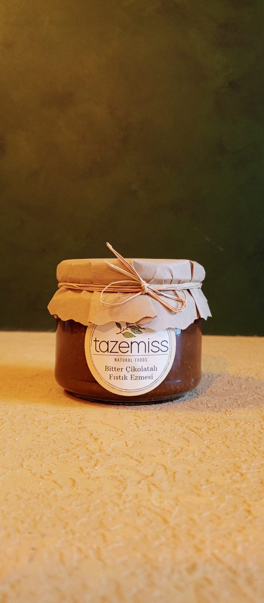 Bitter Çikolatalı Fıstık Ezmesi
